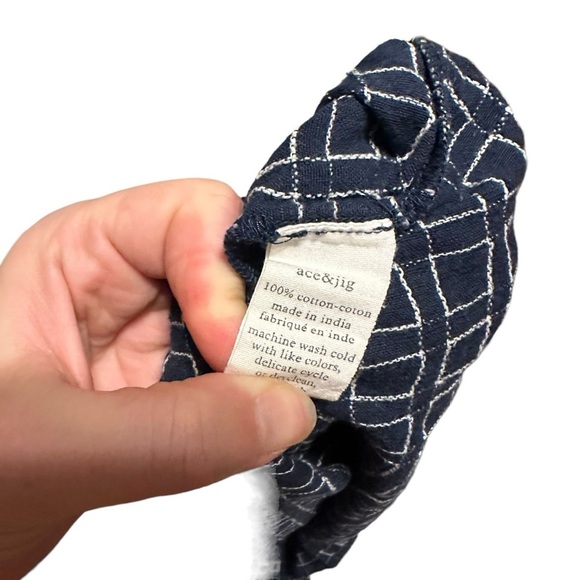 Ace & Jig Quarter Sleeve Top Size Small - Picture 4 of 5